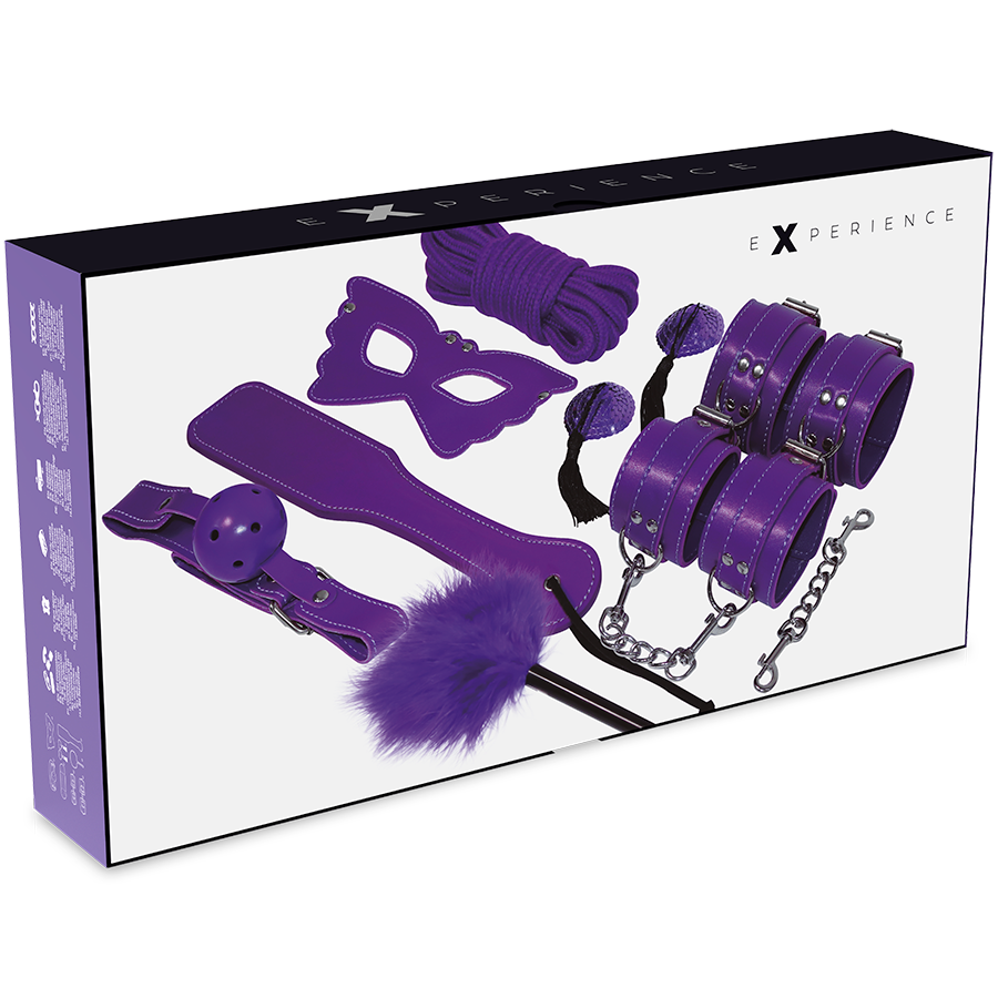 OPLEVELSE - BDSM FETISH KIT LILLA SERIE