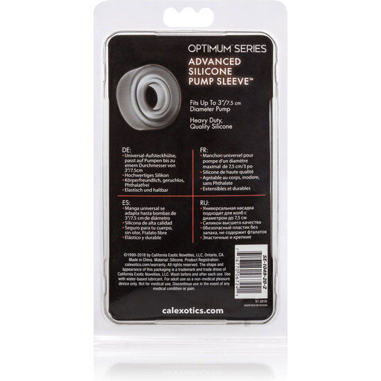 CALEXOTICS - ADV SILIKONE PUMPEHYLSE SORT