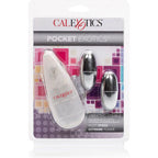 CALEXOTICS - VIBRERENDE KUGLER SØLV DUO
