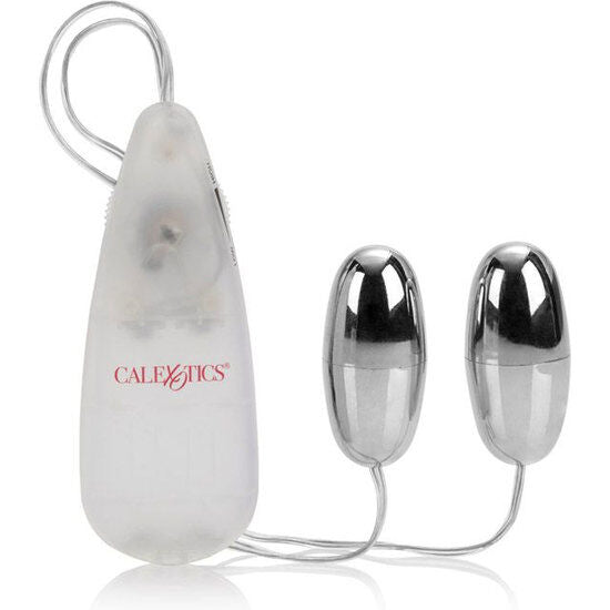 CALEXOTICS - VIBRERENDE KUGLER SØLV DUO
