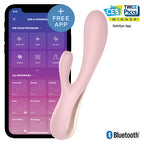 SATISFYER - MONO FLEX PINK MED APP