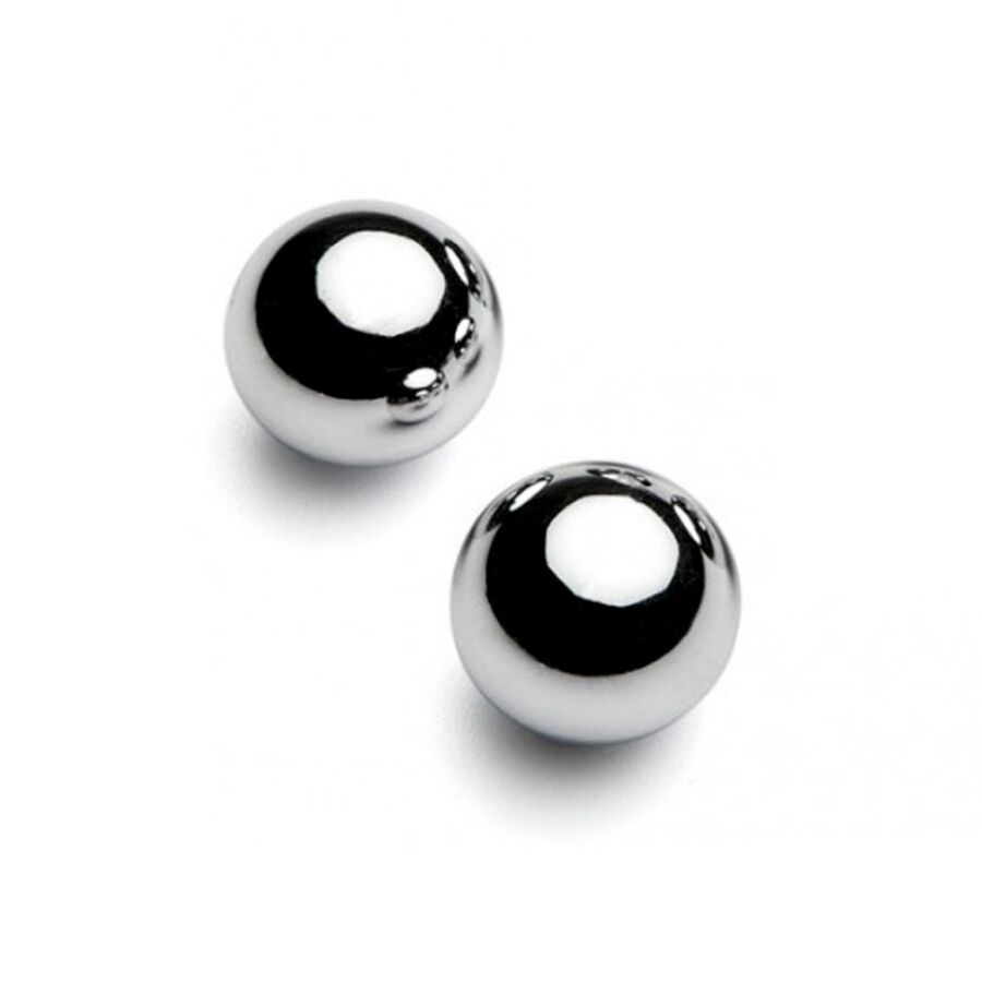 METAL HÅRD - SÆT MED 2 MAGNETISKE KUGLER 10 MM