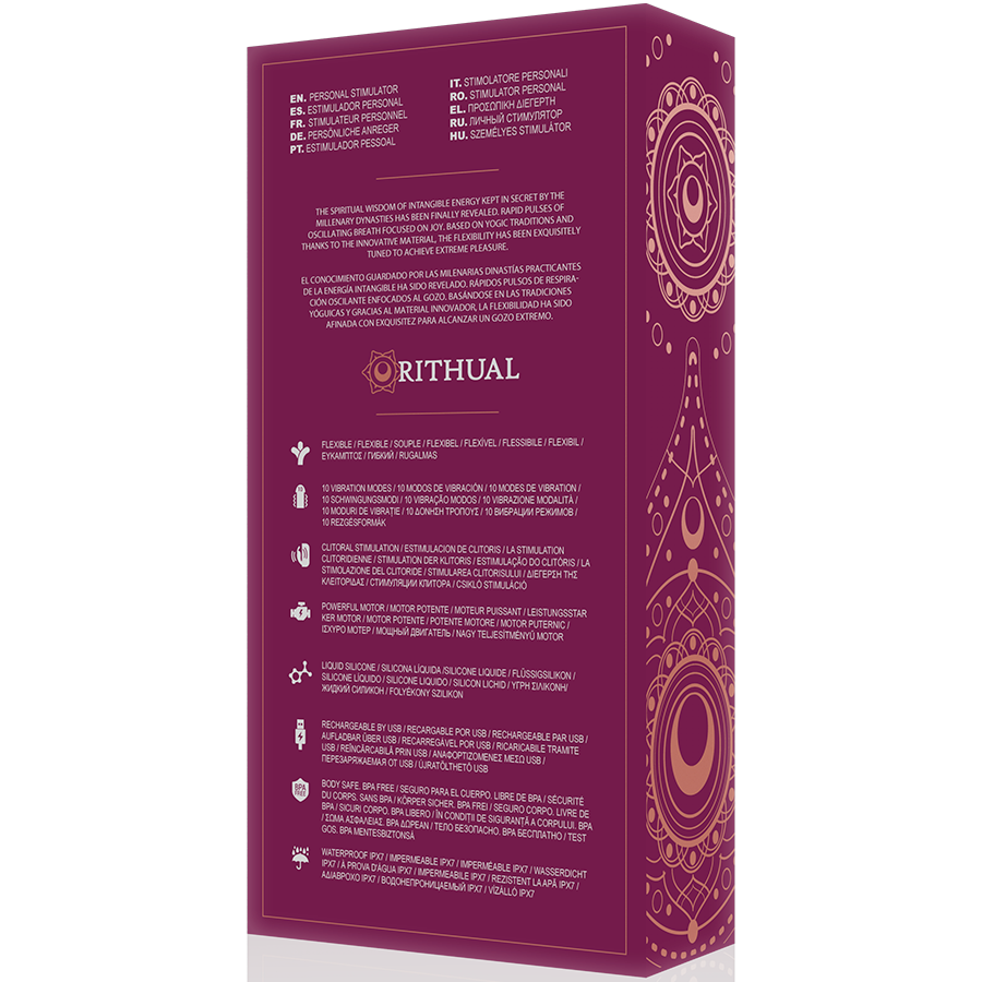 RITHUAL - ANUSARA DOBBELT GENOPLADELIG MOTOR 2.0 ORCHID