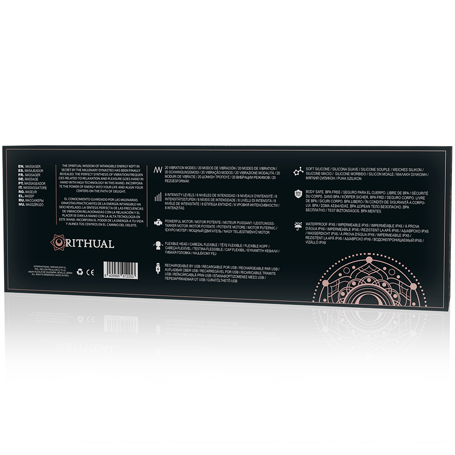 RITHUAL - KRAFTIG GENOPLADELIG AKASHA-STAV 2.0 SORT