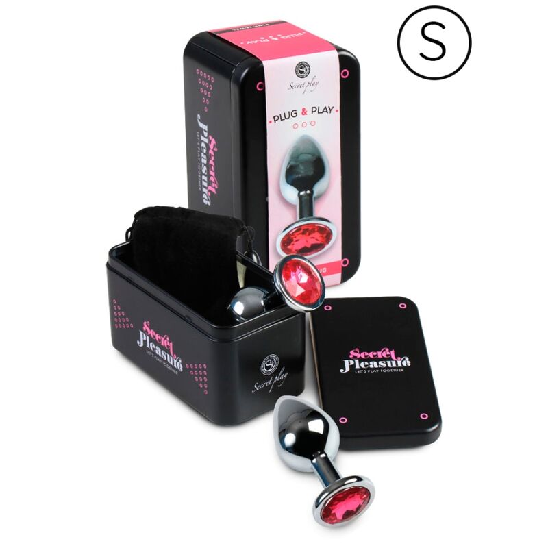 SECRETPLAY - ANALPROP I ALUMINIUM FUCHSIA 7 CM 