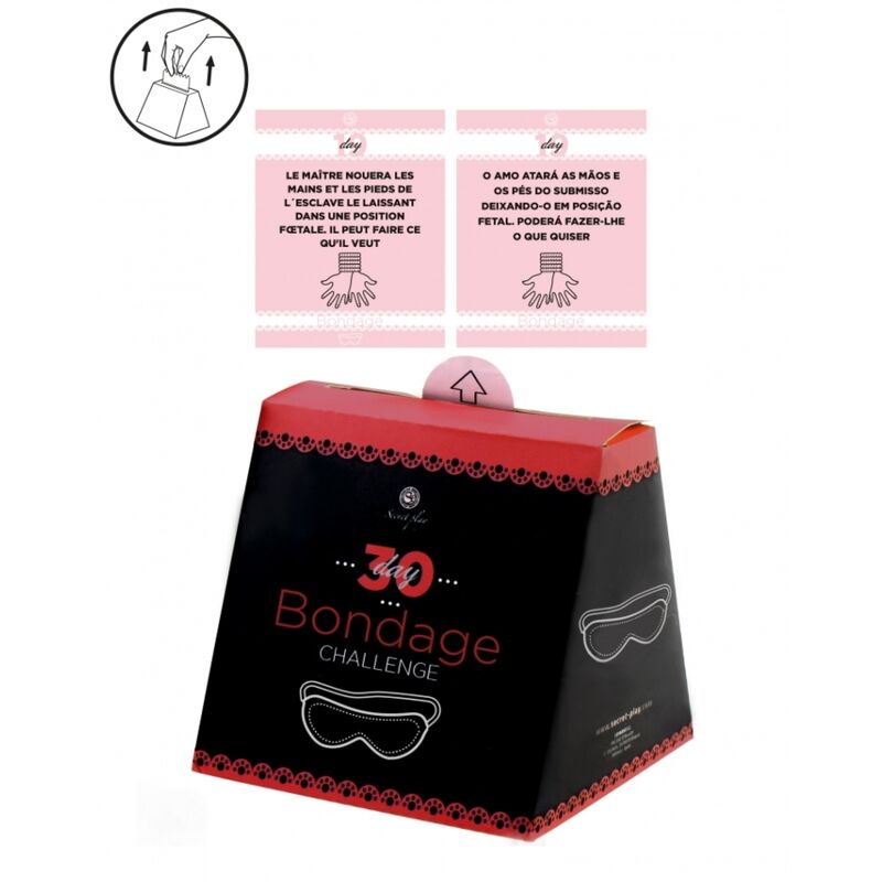 HEMMELIG SPIL - UDFORDRING 30 DAGE MED BONDAGE (FR/PT)