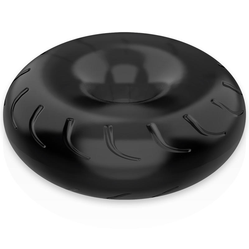POWERING - SUPER FLEKSIBEL OG MODSTANDSDYGTIG PENISRING 5CM PR08 SORT