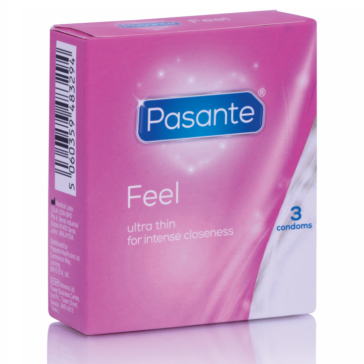 PASANTE - ULTRA TYNDE KONDOMMER TIL SENSITIVE 3 ENHEDER