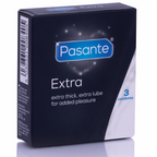 PASANTE - EKSTRA TYKKE KONDOMER 3 STK.