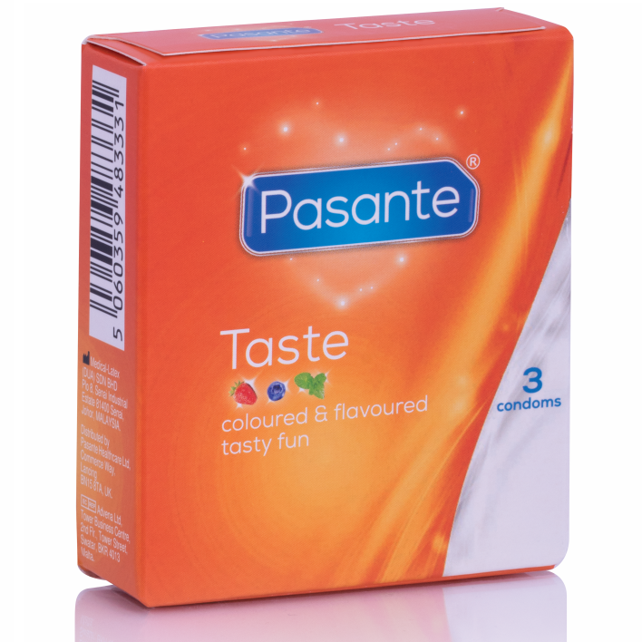 PASANTE - KONDOMSMAGSMATERIALE 3 ENHEDER