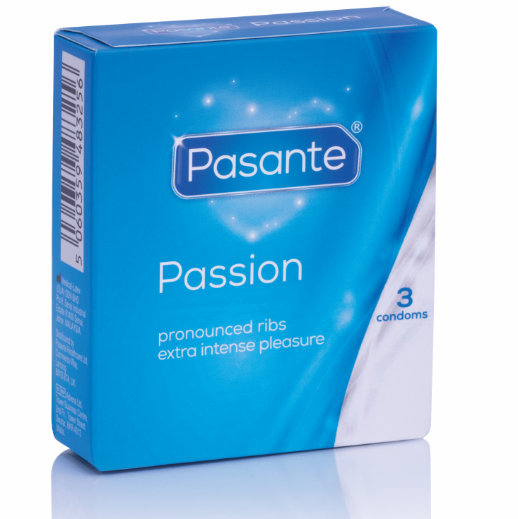 PASANTE - PRIKKEDE KONDOMER MS PLACER 3 ENHEDER