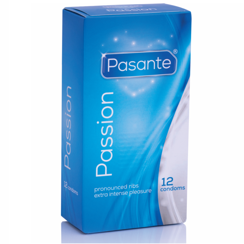PASANTE - PRIKKEDE KONDOMER MS PLACER 12 STK.