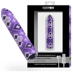 SPECIALTYPE KUGLER - GENOPLADELIG SNAKE PURPLE MAGNETISK KUGLER MED 10 INTENSITETER