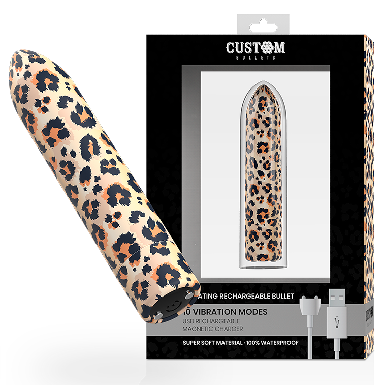 BRUGERDEFINERET KUGLER - LEOPARD MAGNETISK 10 INTENSITETER