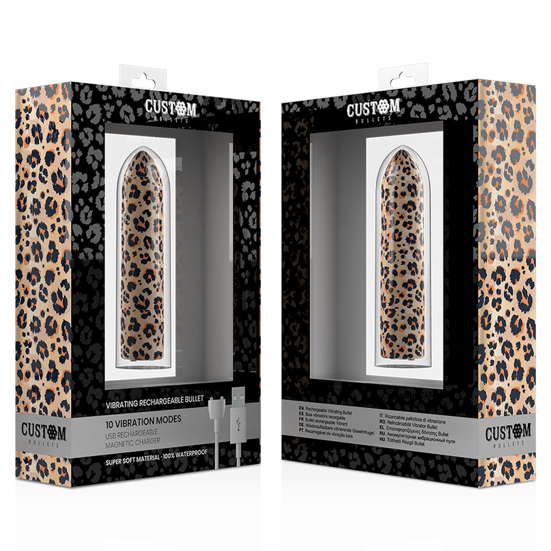 BRUGERDEFINERET KUGLER - LEOPARD MAGNETISK 10 INTENSITETER