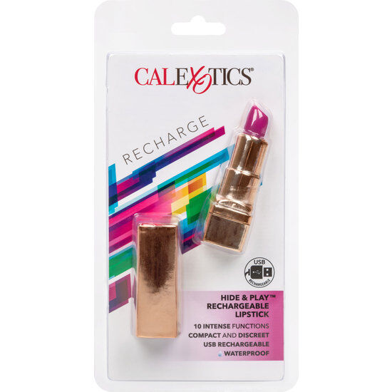 CALEXOTICS - HIDE & PLAY LÆBESTIFTEN GENOPLADNING LILLA
