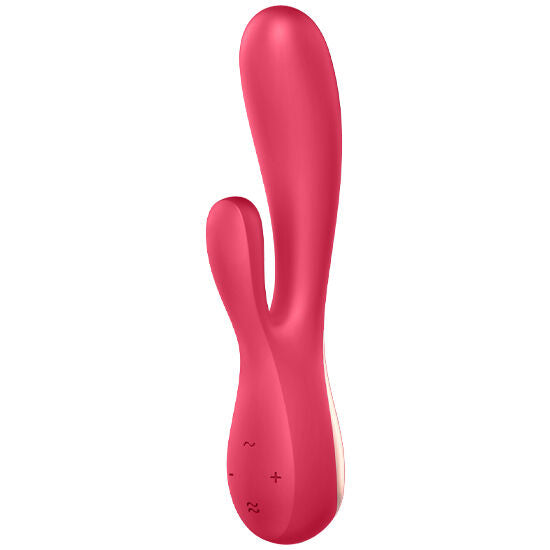 SATISFYER - MONO FLEX RØD MED APP