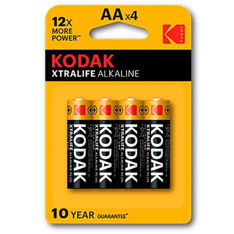 KODAK - XTRALIFE ALKALINE BATTERIER AA LR6 BLISTER * 4