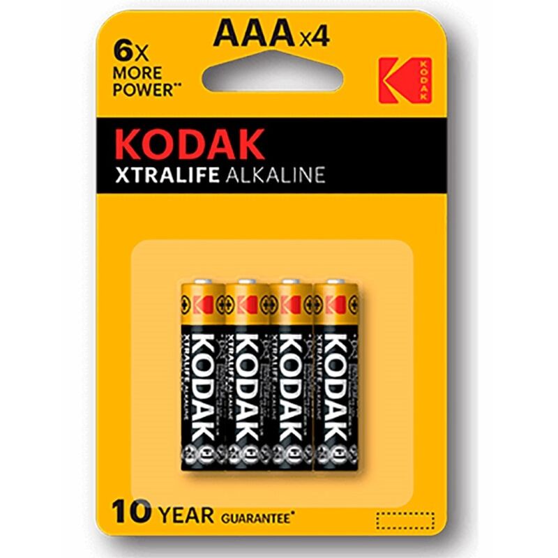 KODAK - XTRALIFE ALKALINE BATTERIER AAA LR03 BLISTER * 4