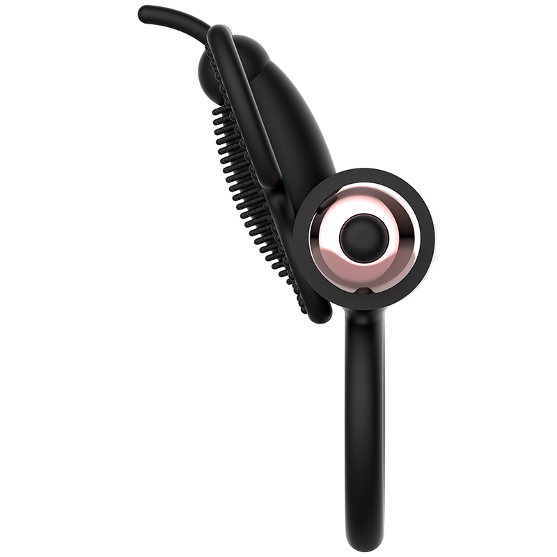 COQUETTE CHIC DESIRE - PIKSRING BUTTERFLY MED VIBRATOR SORT/GULD