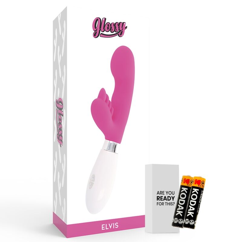 GLANSENDE - KANIN ELVIS PINK