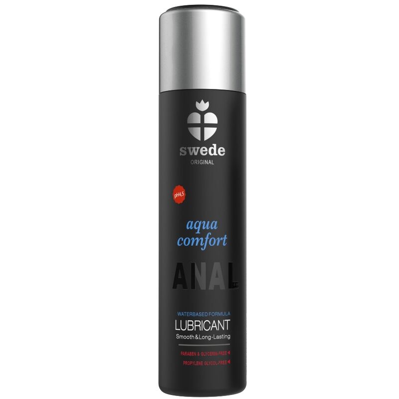 SWEDE - AQUA COMFORT ANAL VANDBASERET GLIDEMIDDEL 120 ML