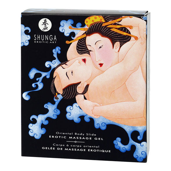 SHUNGA - ORIENTALSK BODY TO BODY EROTISK MASSAGEGEL MED EKSOTISKE FRUGTER 