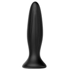 MR PLAY - GENOPLADELIG SORT VIBRATOR ANALPLUG