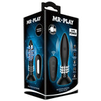 MR PLAY - STIK MED SORTE ROTERENDE KUGLER FJERNBETJENING