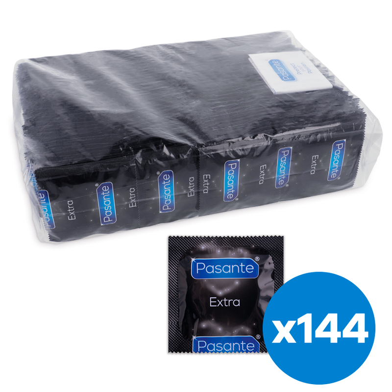PASANTE - KONDOMER EKSTRA 144 ENHEDER