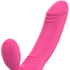 OHMAMA - BIX DOBBELT STIMULATIONSVIBRATOR JULEDATUM PINK