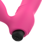 OHMAMA - BIX DOBBELT STIMULATIONSVIBRATOR JULEDATUM PINK