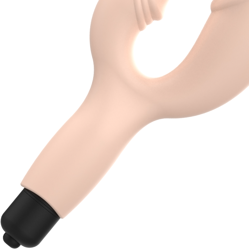 OHMAMA - KLASSISK KANINVIBRATOR FLESH JULEDGAVE