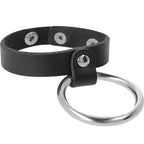 MØRKE - METALRING TIL PENIS OG TESTIKLE