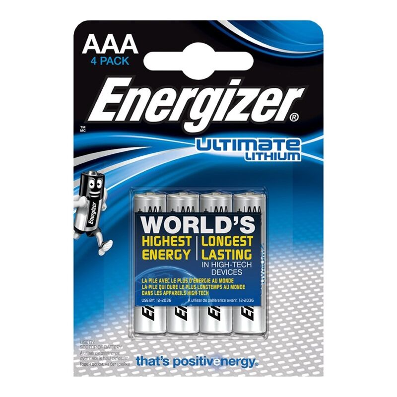 ENERGIZER - ULTIMATIV LITHIUM AAA L92 LR03 1,5V *4