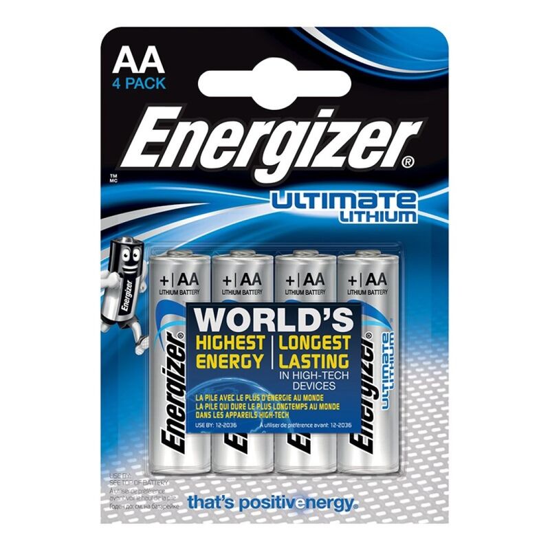 ENERGIZER - ULTIMATIV LITHIUM AA L91 LR6 1,5V *4