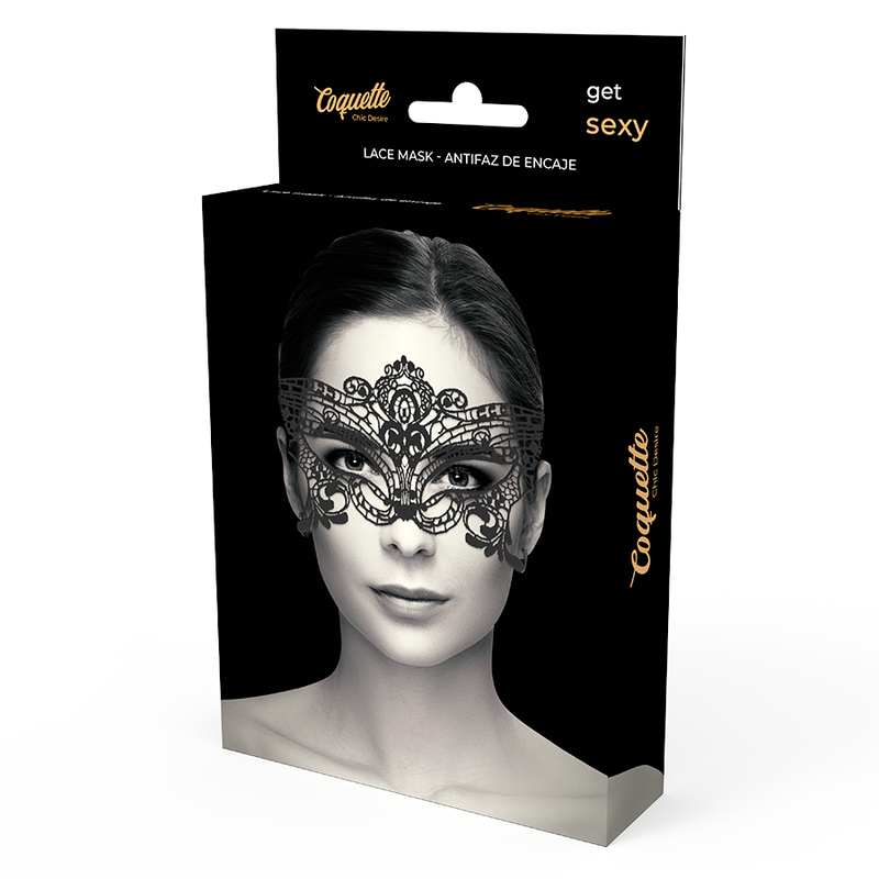 COQUETTE CHIC DESIRE - BLONDE MASKE SORT