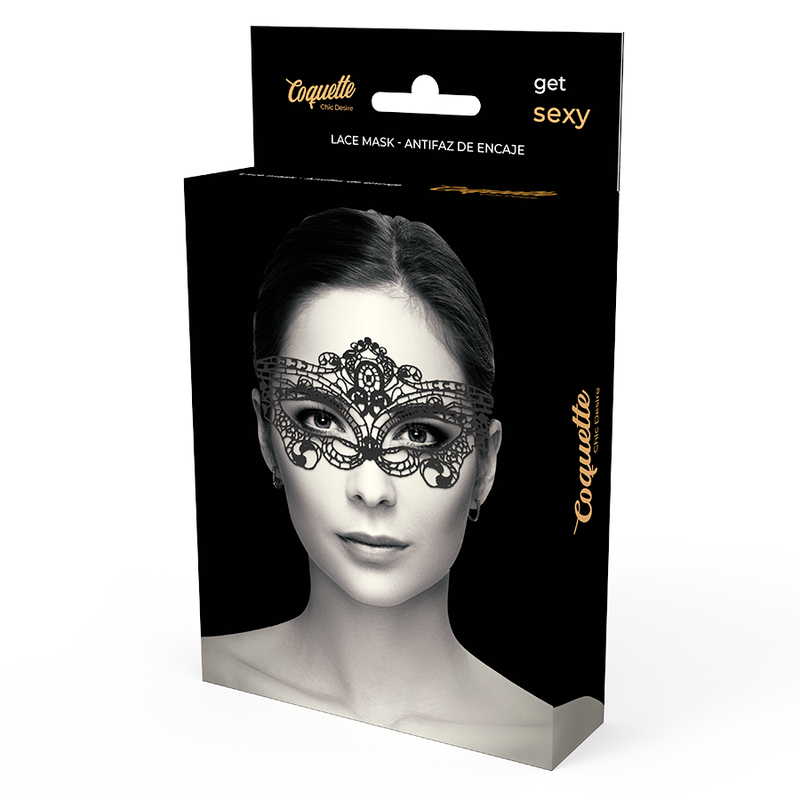COQUETTE CHIC DESIRE - BLONDE MASKE SORT