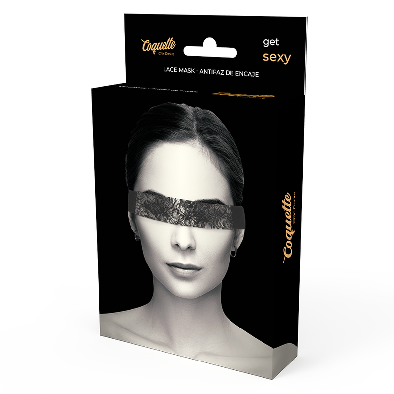 COQUETTE CHIC DESIRE - BLONDE MASKE SORT