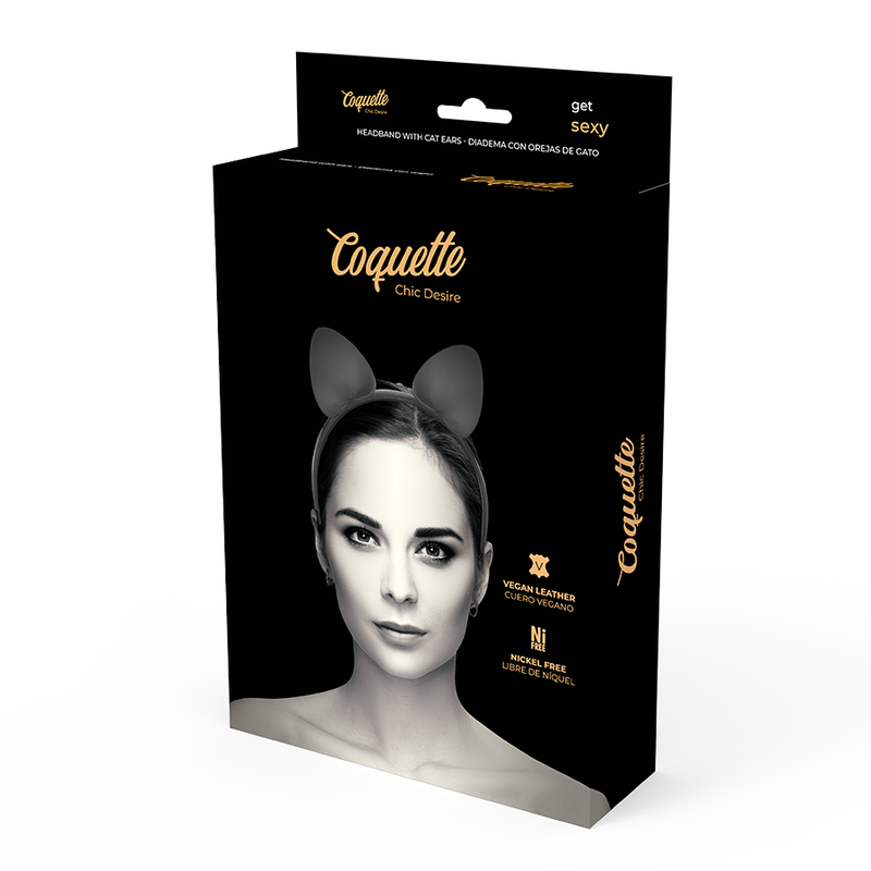 COQUETTE CHIC DESIRE - PANDEBÅND MED KATTEØRER