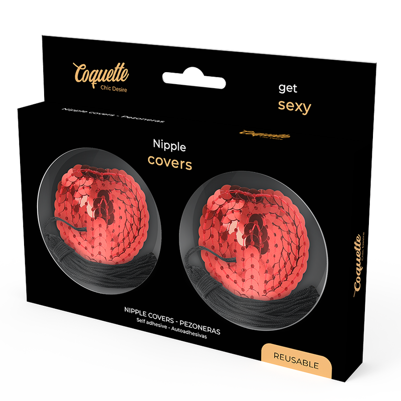 COQUETTE CHIC DESIRE - BRYSTVORTEBESKYTTERE RØDE