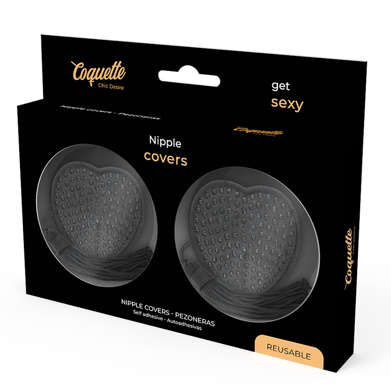 COQUETTE CHIC DESIRE - BRYSTVORTEDEKSSER SORT