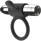 SORT & SØLV - CAMERON GENOPLADELIG RING SØLV