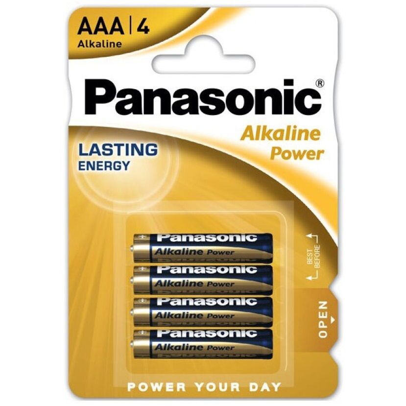 PANASONIC - BRONZEBATTERI AAA LR03 4U