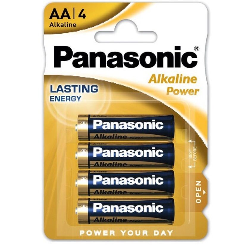 PANASONIC - BRONZEBATTERI AA LR6 4U