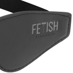 FETISH UNDERSODIG - VEGANSK LÆDERMASKE MED NOPRENFOR
