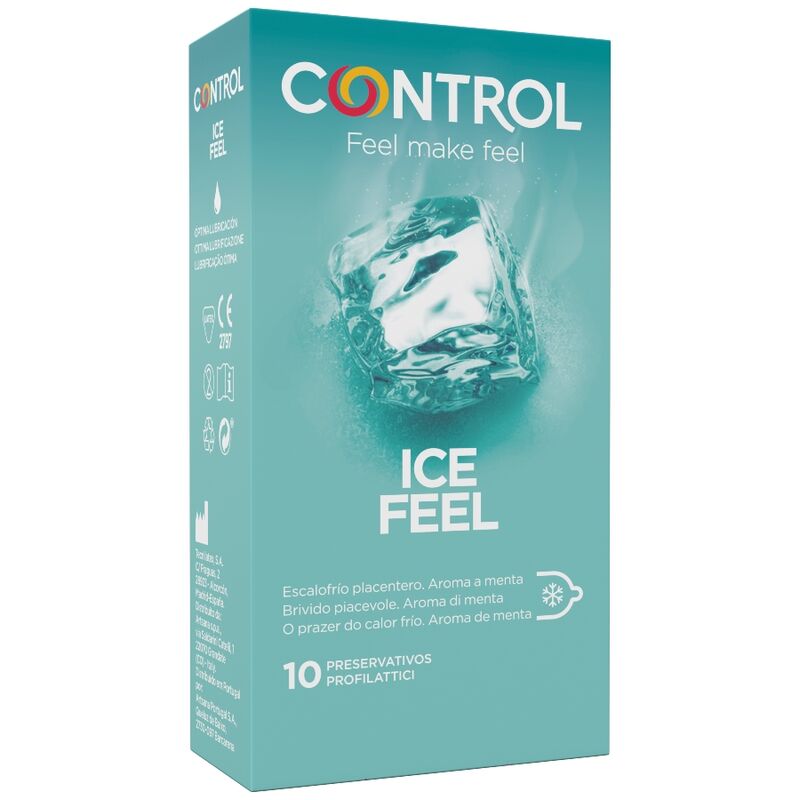 KONTROL - ICE FEEL COOL EFFEKT 10 ENHEDER