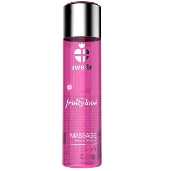 KÅLRABER - FRUGTIG KÆRLIGHED VARMENDE EFFEKT MASSAGEOLIE ROSA GRAPEFRUGT MED MANGO 60 ML
