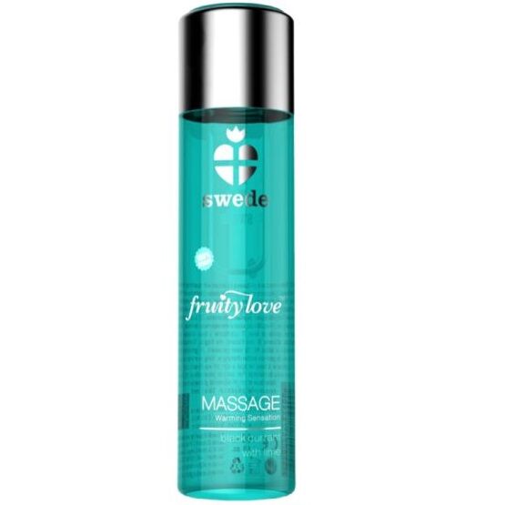 KÅLRABER - FRUGTIG KÆRLIGHED VARMENDE EFFEKT MASSAGEOLIE SOLBÆR OG LIME 60 ML
