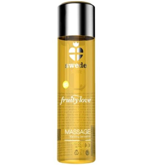 KÅLAR - FRUGTIG KÆRLIGHED VARMENDE EFFEKT MASSAGEOLIE TROPISK FRUGTIG MED HONNING 60 ML